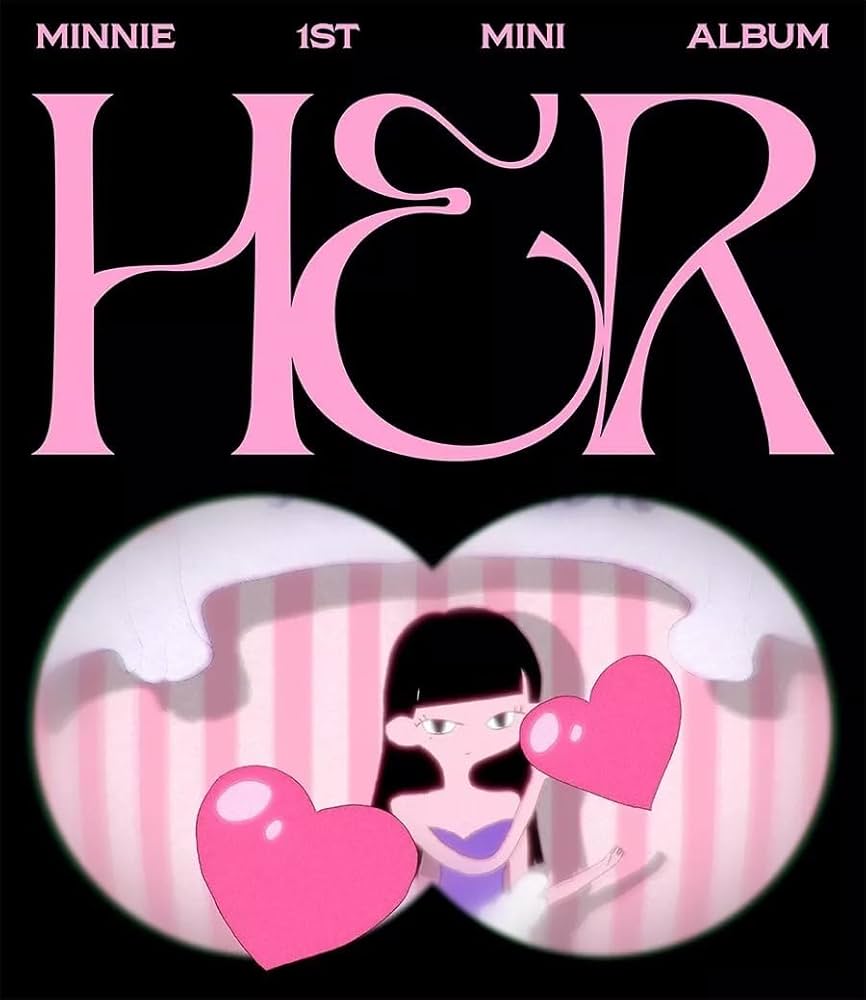K-POP・アジア MINNIE 1st Mini Album [HER] LP Ver GIDLE MINNIE 1ST MINI ALBUM HER (LP VER.) - Kpop USA